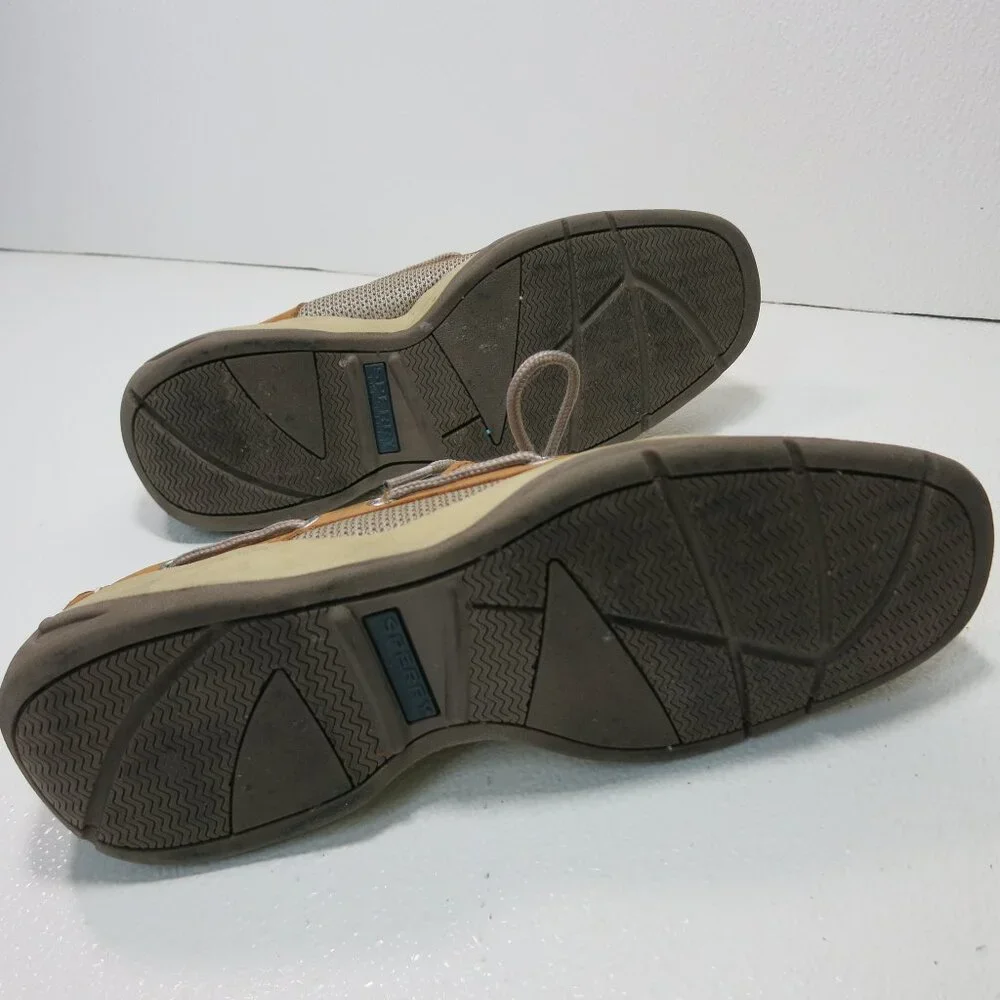 Sperry Top-Sider Suede Leather Comfort Used Shoes Footwear Men's Deck Sz 9 M